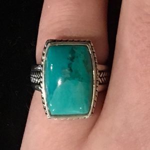 BARSE Turquoise Sterling Silver 925 Ring Sz 6 NWOT